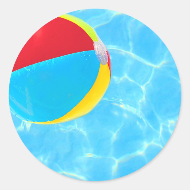 Aufkleber für Beach Ball (Vorderseite)