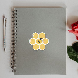 Aufkleber für Bienen und Honigwaben