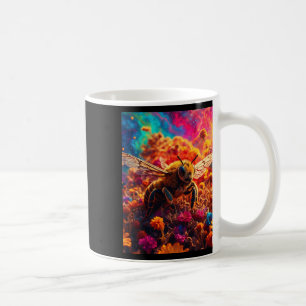 Aufkleber für Bienen und Surreal Garden Kaffeetasse