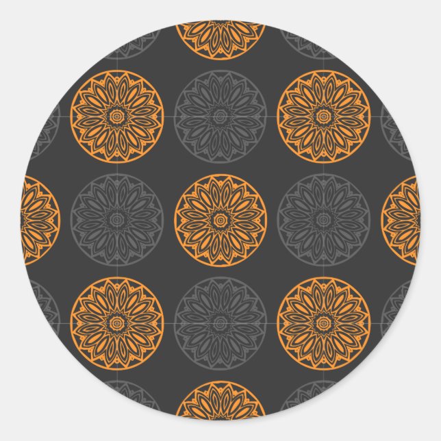 Aufkleber für Blume (Vorderseite)