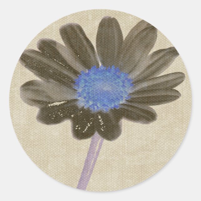 Aufkleber für Blume (Vorderseite)