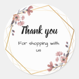 Aufkleber für Blumengeschäfte