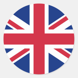 Aufkleber für britische Flagge