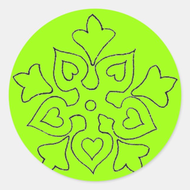Aufkleber für christliche Symbole (Vorderseite)
