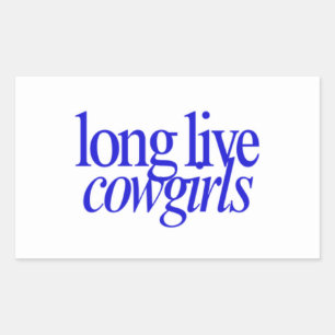 Aufkleber für Cowgirls mit langer Lebensdauer