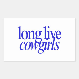 Aufkleber für Cowgirls mit langer Lebensdauer