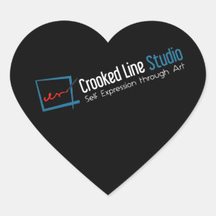 Aufkleber für Crooked Line-Studio