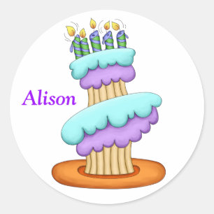 Aufkleber für Cupcake