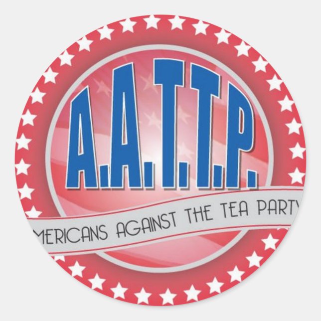 Aufkleber für das AATTP-Logo (Vorderseite)