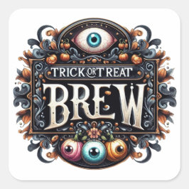 Aufkleber für das Brew-Sticken