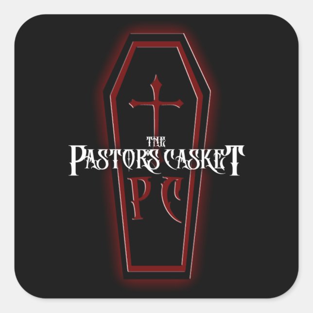 Aufkleber für das Casket-Logo (Vorderseite)