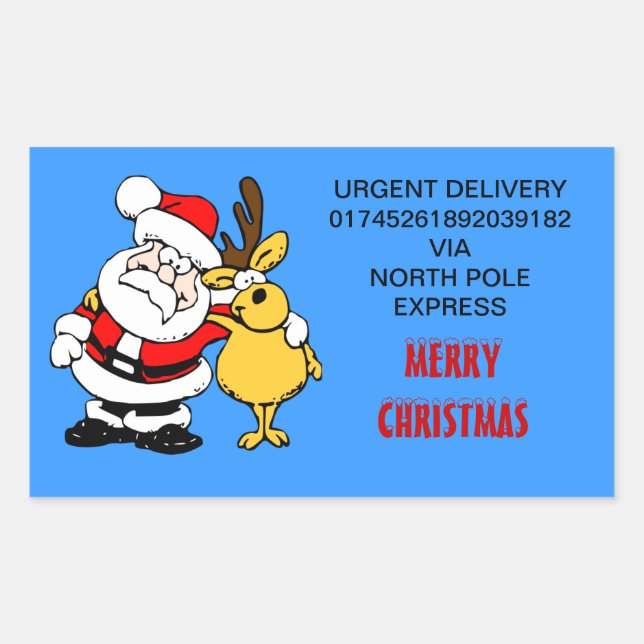 Aufkleber für das Etikett der Nordpol (Vorderseite)