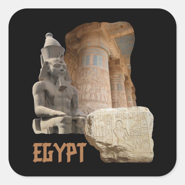 Aufkleber für das Foto EGYPT (Vorderseite)