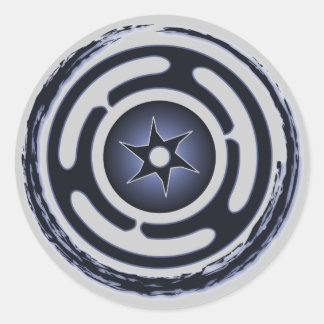 Aufkleber für das Hecate-Rad (blau)