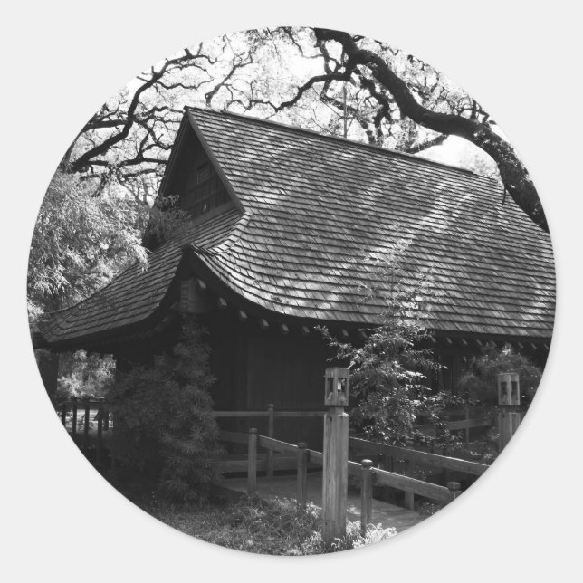 Aufkleber für das japanische Haus (Vorderseite)