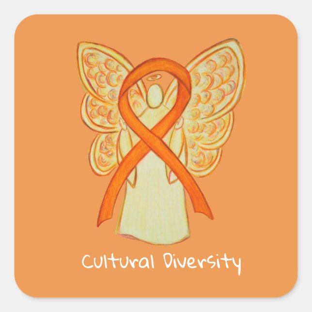 Aufkleber für das kulturelle Diversity (Vorderseite)