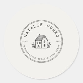 Aufkleber für das Logo