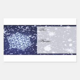 Aufkleber für das Long Winter's Night-Geschenk