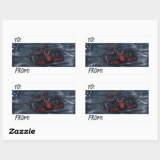 Aufkleber für das Motorsportlabel (Blatt)