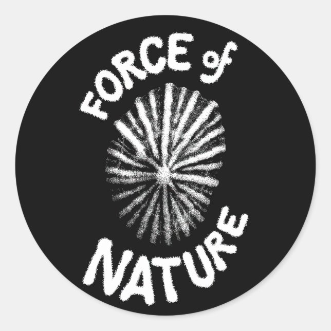 Aufkleber für das Naturlogo (Vorderseite)
