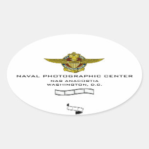 Aufkleber für das Naval-Fotozentrum