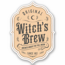 Aufkleber für das Original Hexenbrew-Etikett