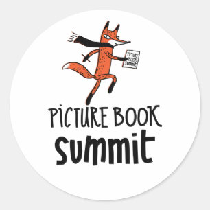 Aufkleber für das Picture Book Summit