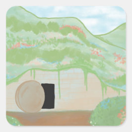 Aufkleber für das Quadrat