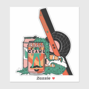 Aufkleber für das Rad