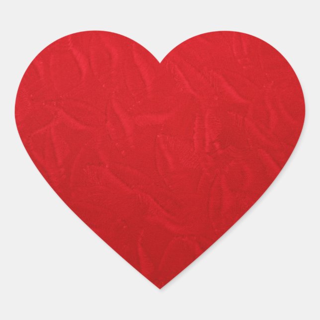 Aufkleber für das rote Herz (Vorderseite)