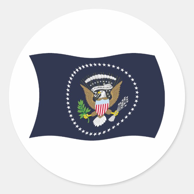Aufkleber für das Siegel des Präsidenten der USA (Vorderseite)