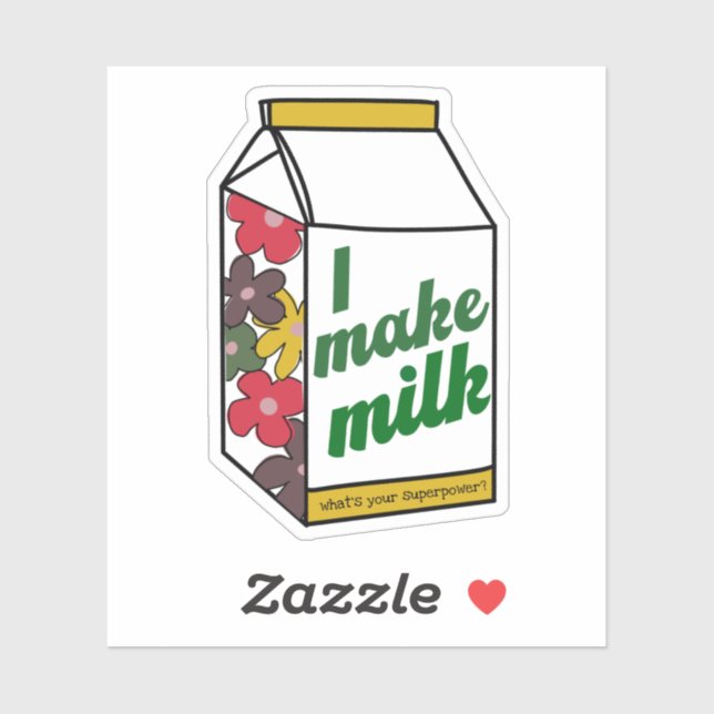 Aufkleber für das Stillen (Blatt)