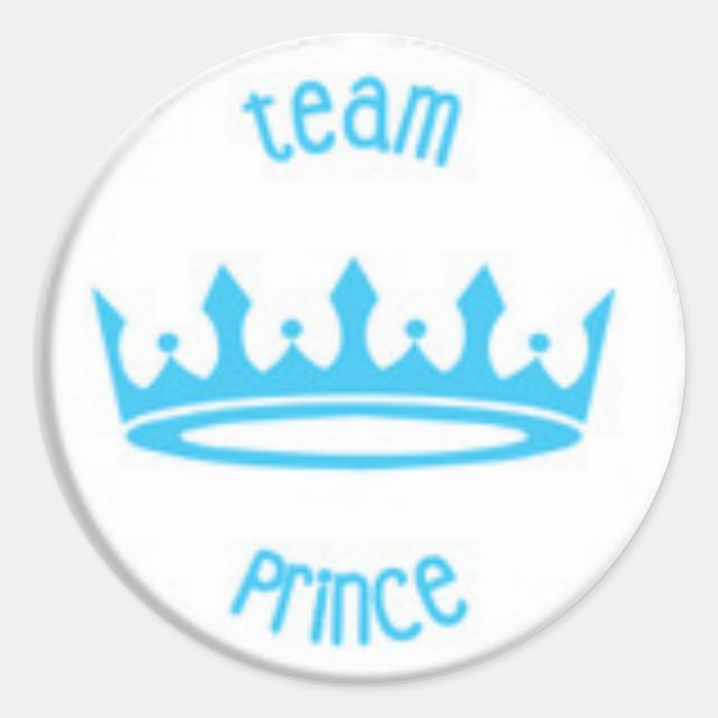 Aufkleber für das Team Prince Gender (Vorderseite)