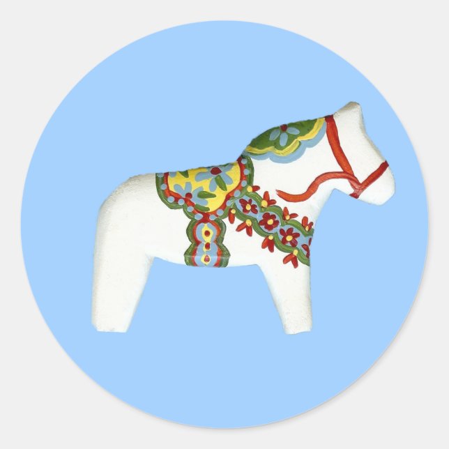 Aufkleber für das Weiße Pferd (Vorderseite)