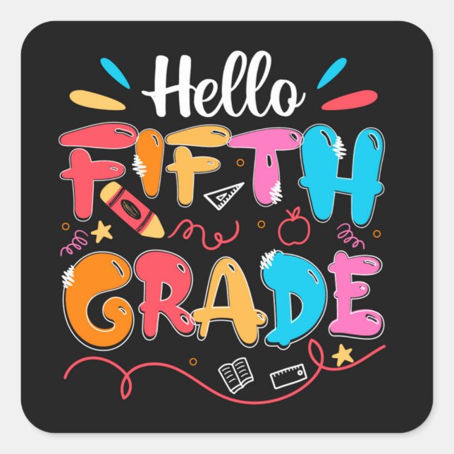 Aufkleber für den 5. (Vorderseite)