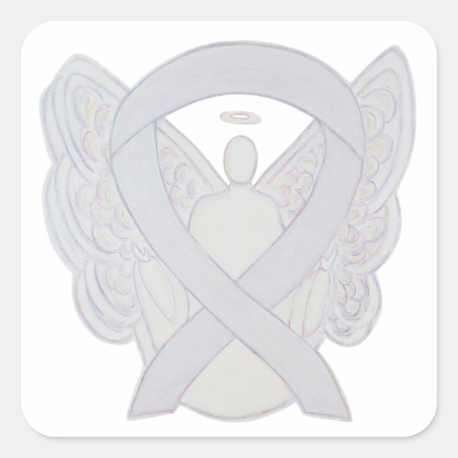 Aufkleber für den Angel des weißen Bewusstseins (Vorderseite)