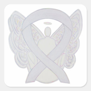 Aufkleber für den Angel des weißen Bewusstseins