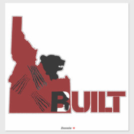 Aufkleber für den Bären