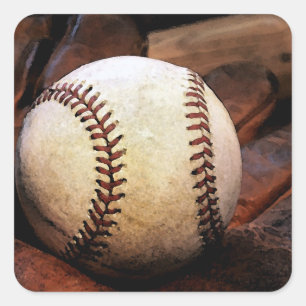 Aufkleber für den Baseball-Artwork-Platz