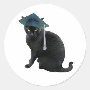 Aufkleber für den Black Cat Abschluss