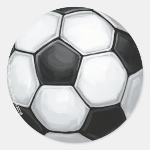 Aufkleber für den Fußball