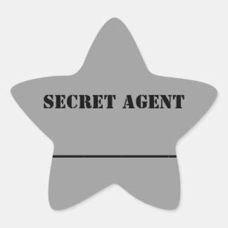 Aufkleber für den geheimen Agent von KC