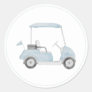 Aufkleber für den Golfwagen