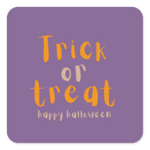 Aufkleber für den Halloween-Klassiker oder den Tre