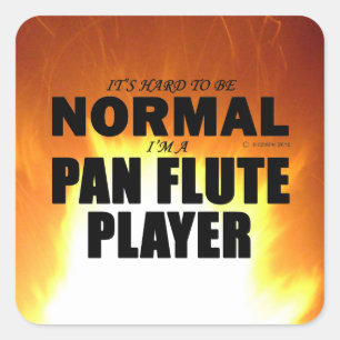 Aufkleber für den normalen Pan Flute Player