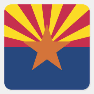 Aufkleber für den Platz der Arizona