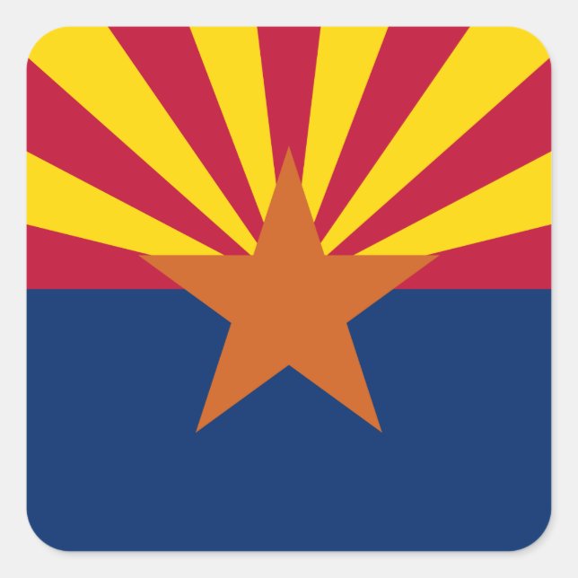Aufkleber für den Platz der Arizona (Vorderseite)