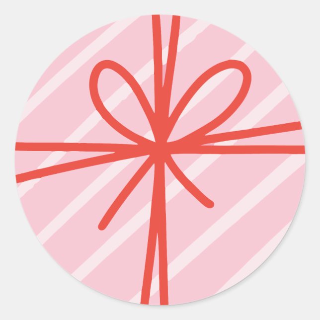 Aufkleber für den rosa aktuellen Circle (Vorderseite)