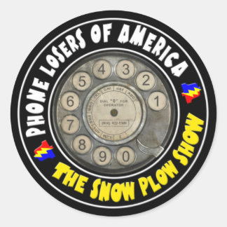 Aufkleber für den Schneepflug