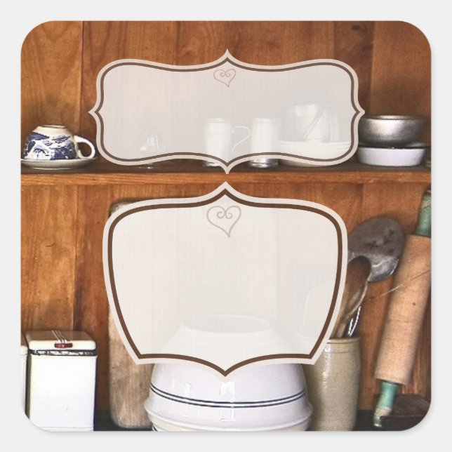 Aufkleber für den Vintagen oder Backshop (Vorderseite)